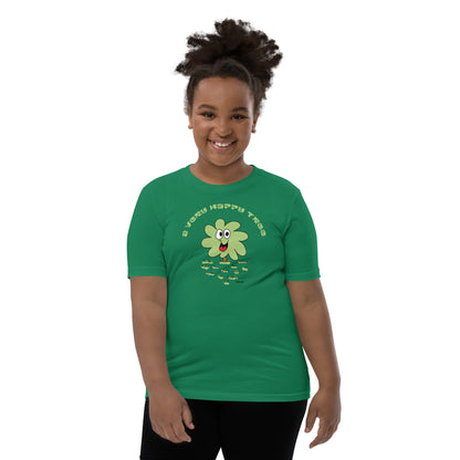 A very happy tree - Youth Short Sleeve T-Shirt