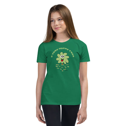 A very happy tree - Youth Short Sleeve T-Shirt