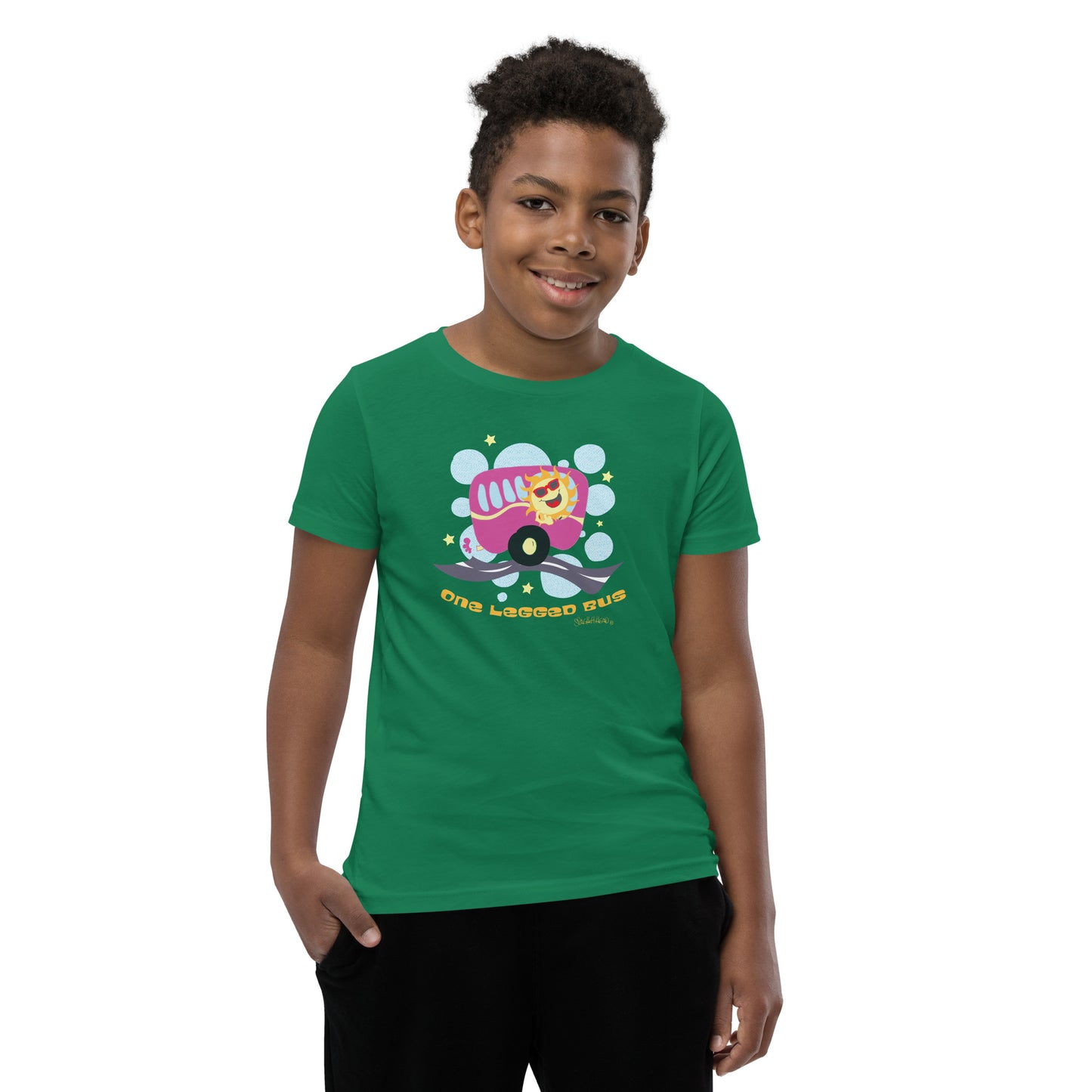 A one legged bus - Youth Short Sleeve T-Shirt