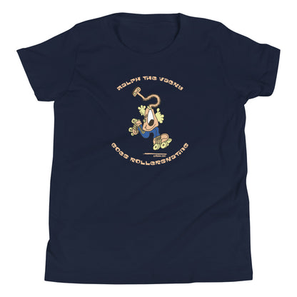 Ralph the Vacky goes rollerskating - Youth Short Sleeve T-Shirt