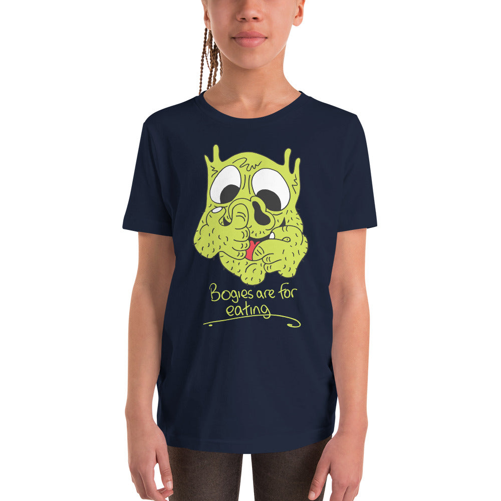 Bogies are for eating! - Youth Short Sleeve T-Shirt