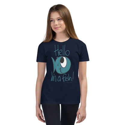 Hello, I'm a Fish! - Youth Short Sleeve T-Shirt