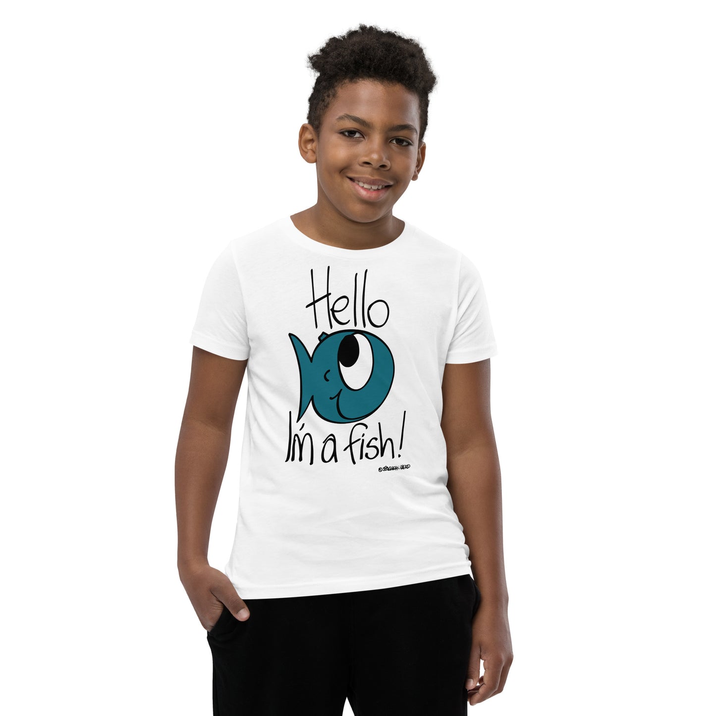 Hello, I'm a Fish! - Youth Short Sleeve T-Shirt