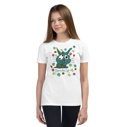 Daisy the Cat! - Youth Short Sleeve T-Shirt