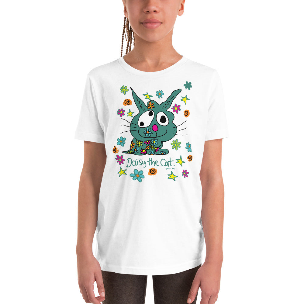 Daisy the Cat! - Youth Short Sleeve T-Shirt