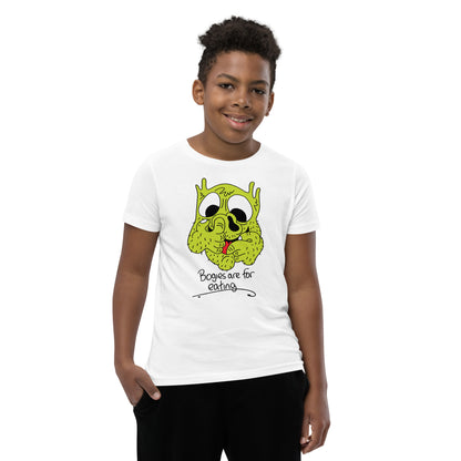 Bogies are for eating! - Youth Short Sleeve T-Shirt