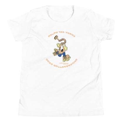 Ralph the Vacky goes rollerskating - Youth Short Sleeve T-Shirt