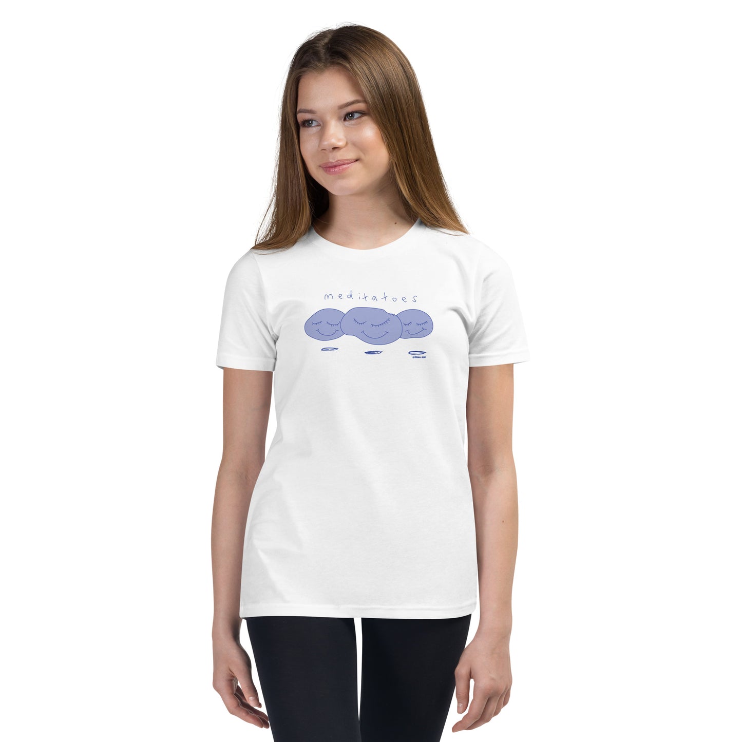 Meditatoes - Youth Short Sleeve T-Shirt